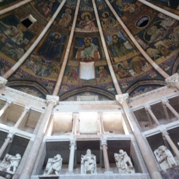 Wall and dome