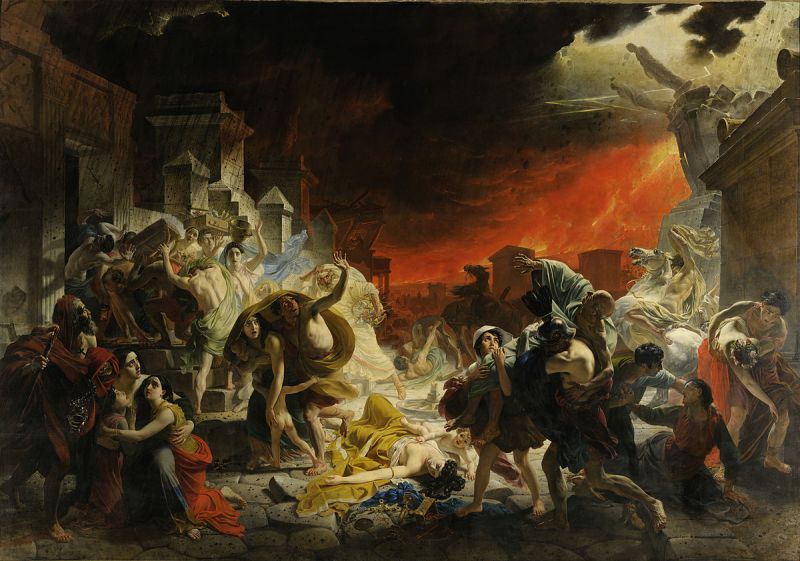 Karl Bryullov, The Last Day of Pompeii, 1830-1833